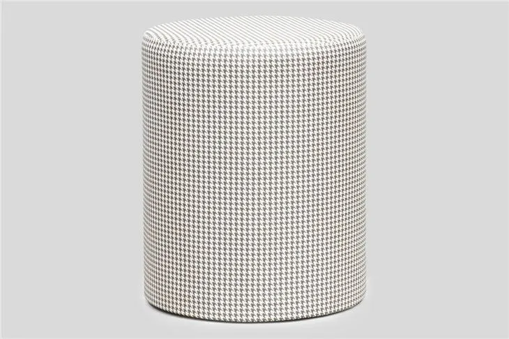 Met stof beklede kapkruk