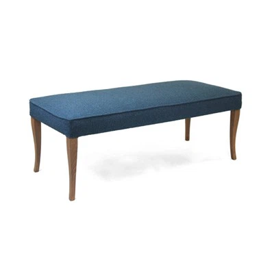 Gestoffeerde decoratieve bank